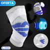 Rodillera Doble Ajuste con Gel, Soporte de Resorte y Alivio del Dolor